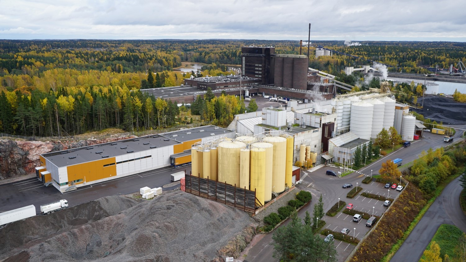 Apetit reduces its environmental impacts by investment in a bioenergy plant